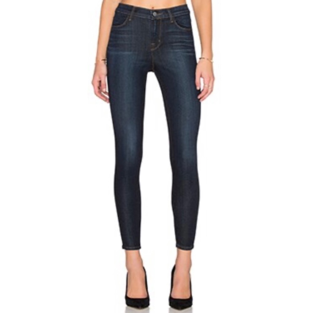 J BRAND Alana High Rise Crop Skinny Jeans